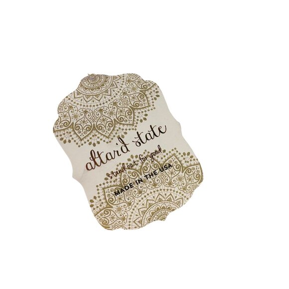 Altar'd State Orange Sleeveless Polo Tank Top XS Cotton Made in USA Minimalist - Picture 5 of 7